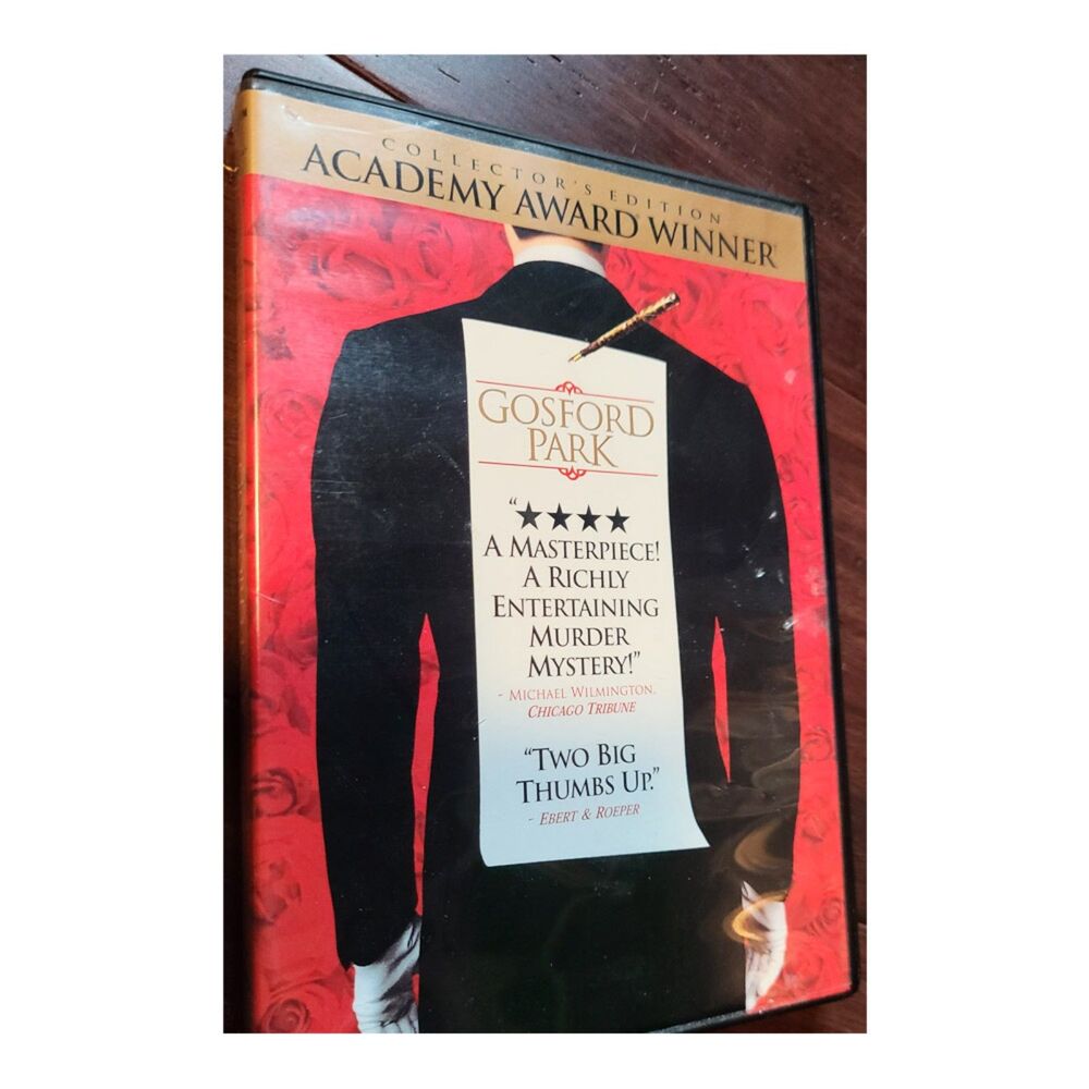 Gosford Park DVD Collector’s Edition Academy Award Winner Mystery Film